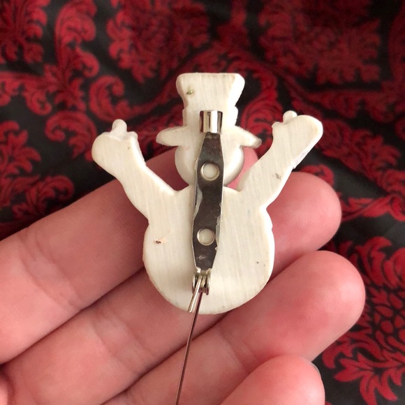 Snowman pin - Picture 2 of 2